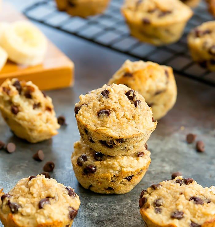 Banana Chocolate Chip Muffins