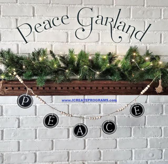 Peace Garland