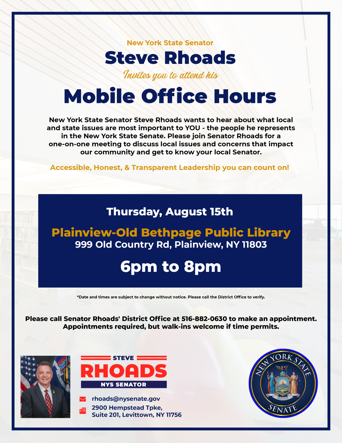 Rhoads flyer