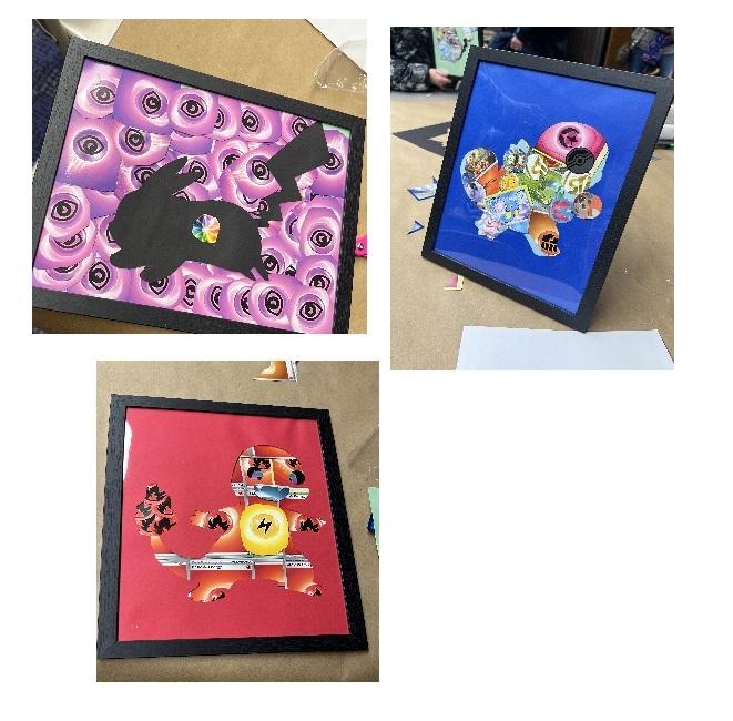 Pokémon Silhouette Collage