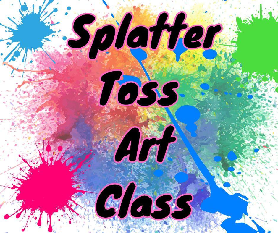 Splatter Toss Art Class