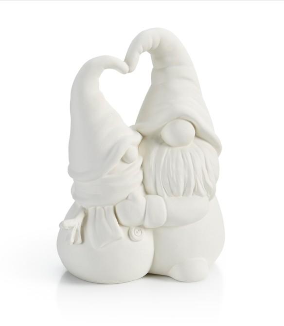 Hugging Gnome & Snowman