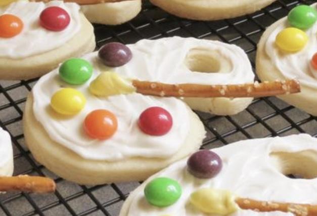 Paint Palette Sugar Cookies