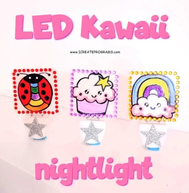 LED Kawaii Night Light